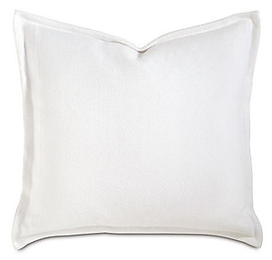 White Cotton Matelasse Bedding - Barclay Butera Wilke