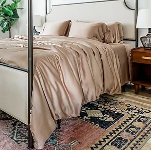 Queen Bamboo Dreams Sateen Sheets Sets by Yala