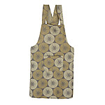 Le Jacquard Francais Yukata Beige Cotton Apron