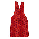 Le Jacquard Francais Yukata Red Cotton Apron