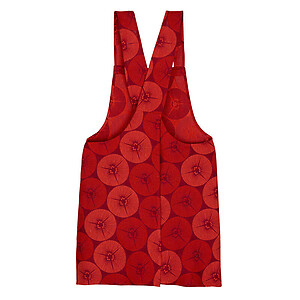 Le Jacquard Francais Yukata Red Cotton Apron