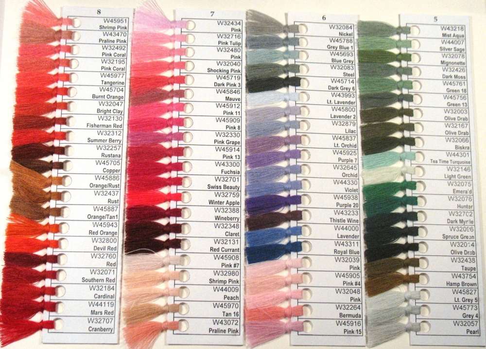 Shrimp Color Chart