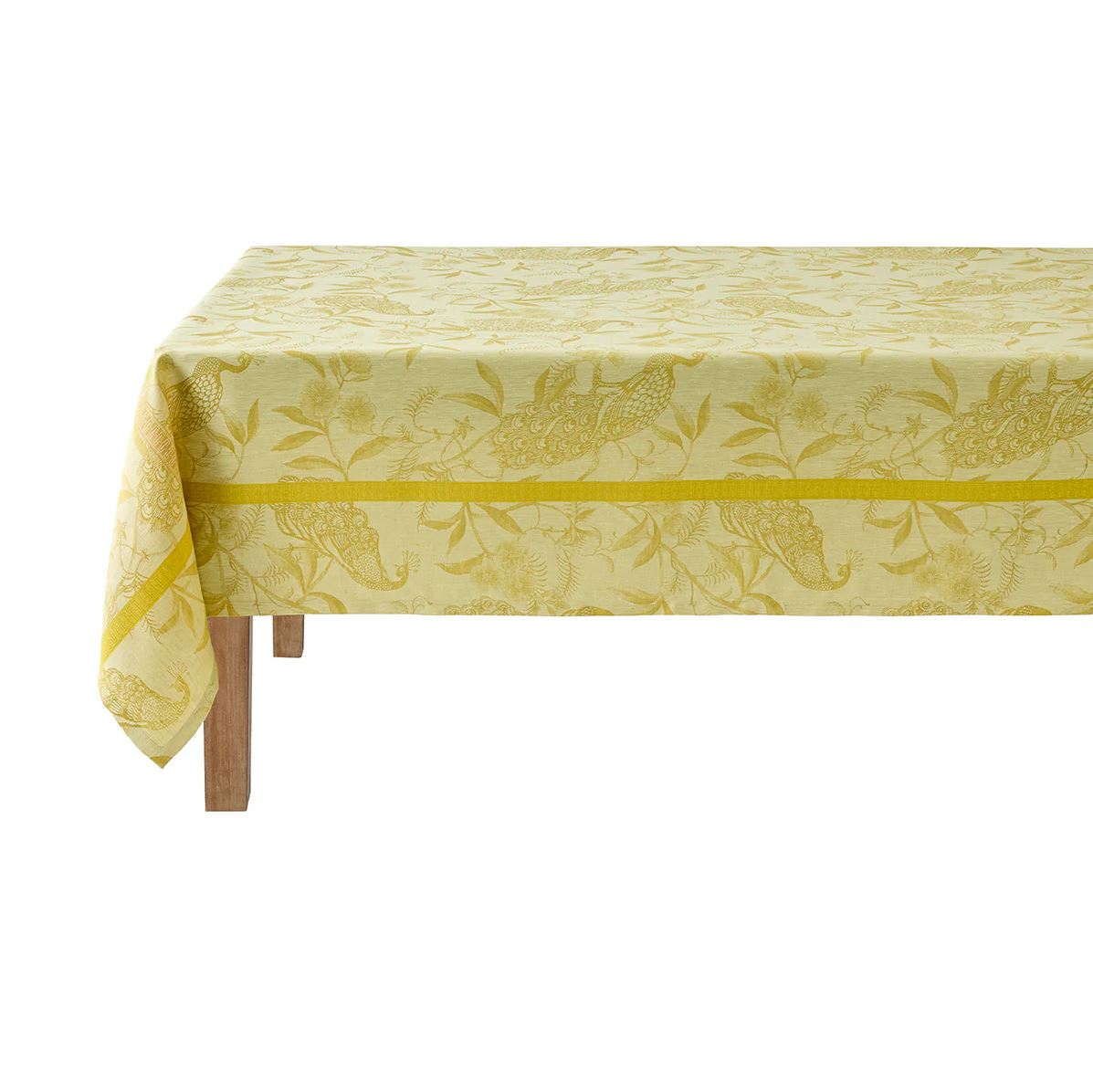 Le Jacquard Français À l'Orangerie Yellow | Luxury Table Linens