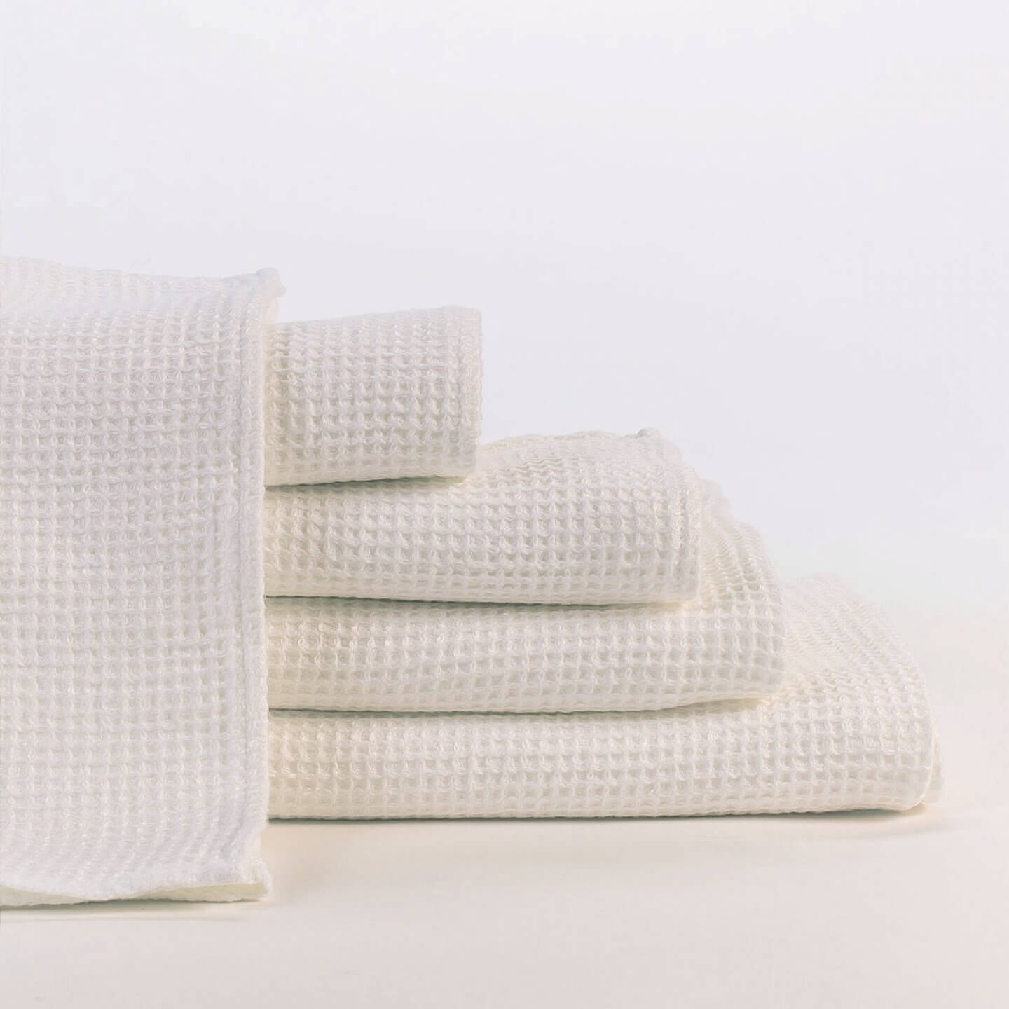 Linen Waffle Towels Anichini Lukina J Brulee Home