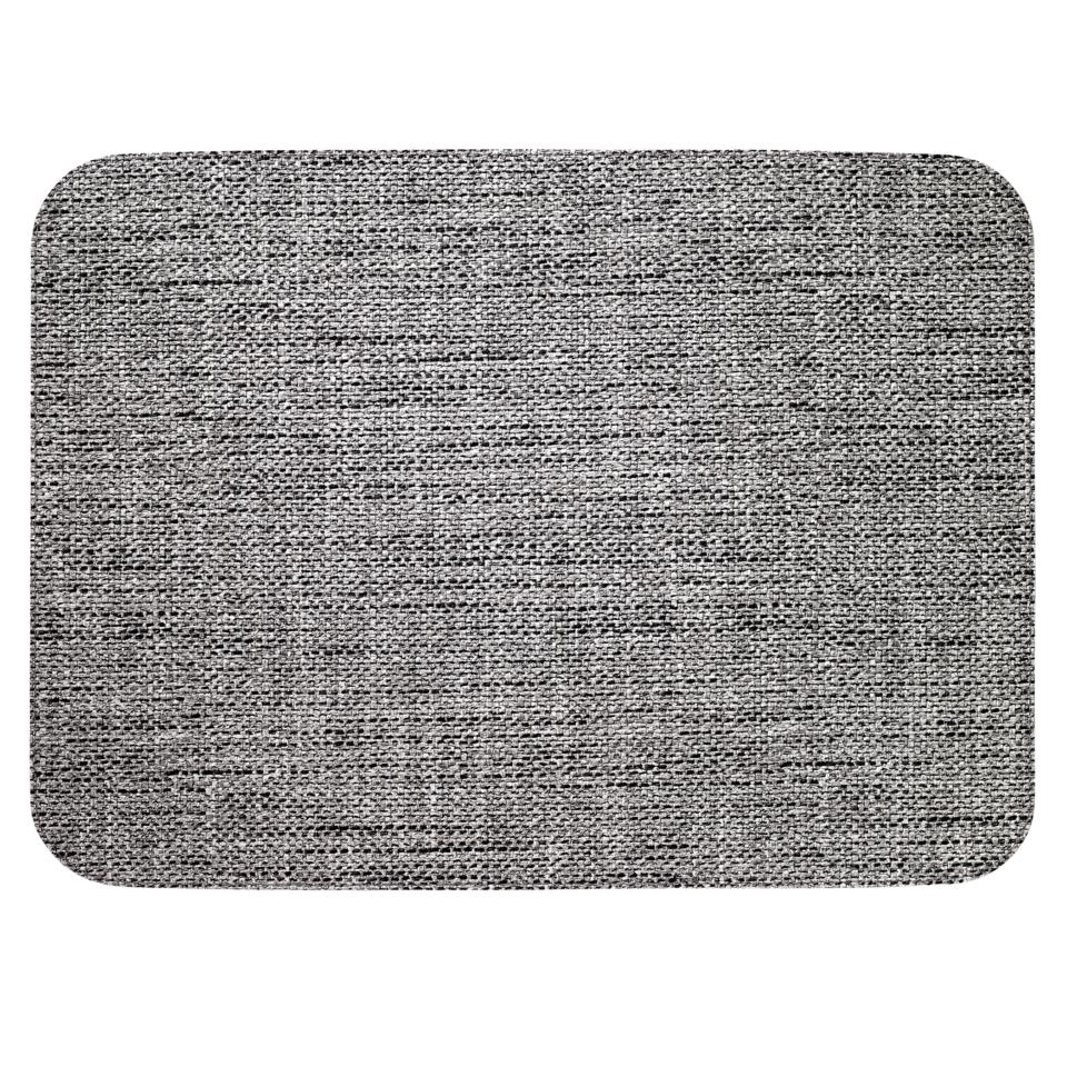 Bodrum Echo Gray Oblong Easy Care Placemats Set of 4