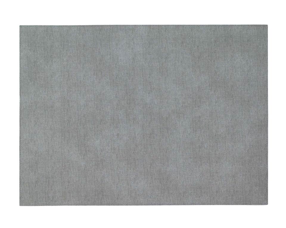 Bodrum Pronto Gray Rectangle Easy Care Placemats Set of 4