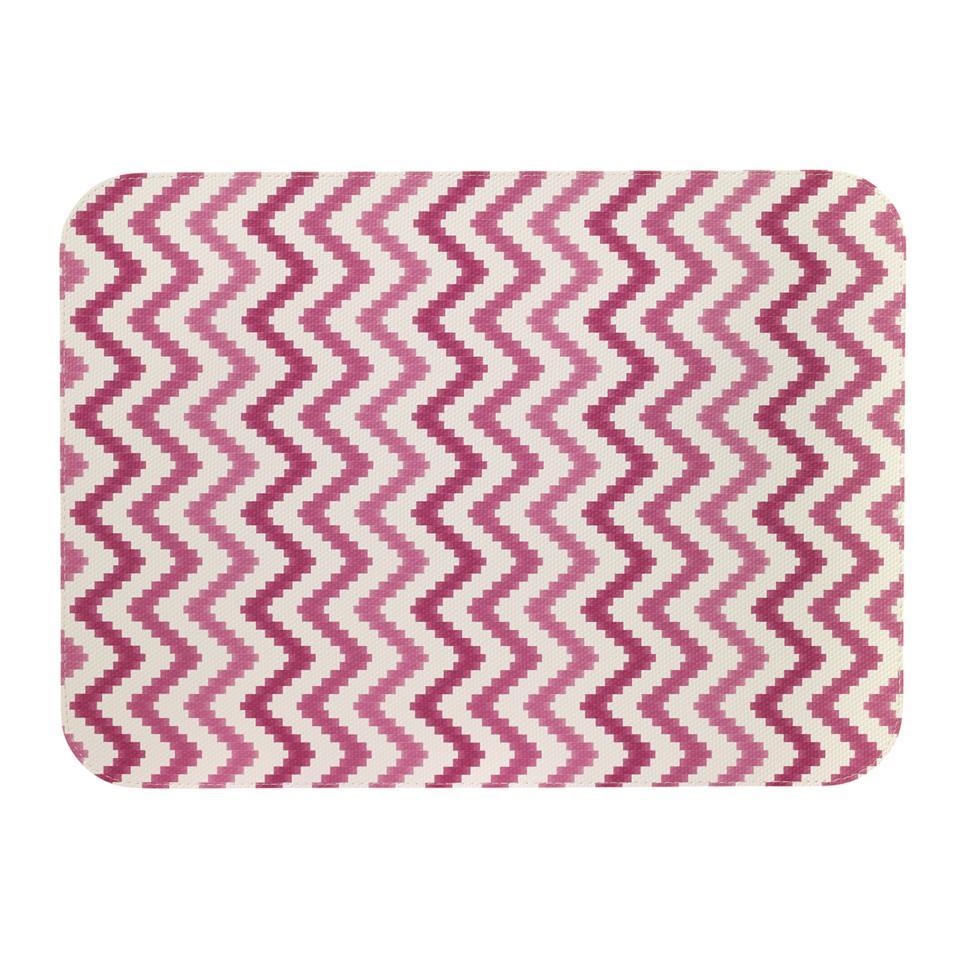 Bodrum Ripple Berry Oblong Easy Care Placemats Set of 4