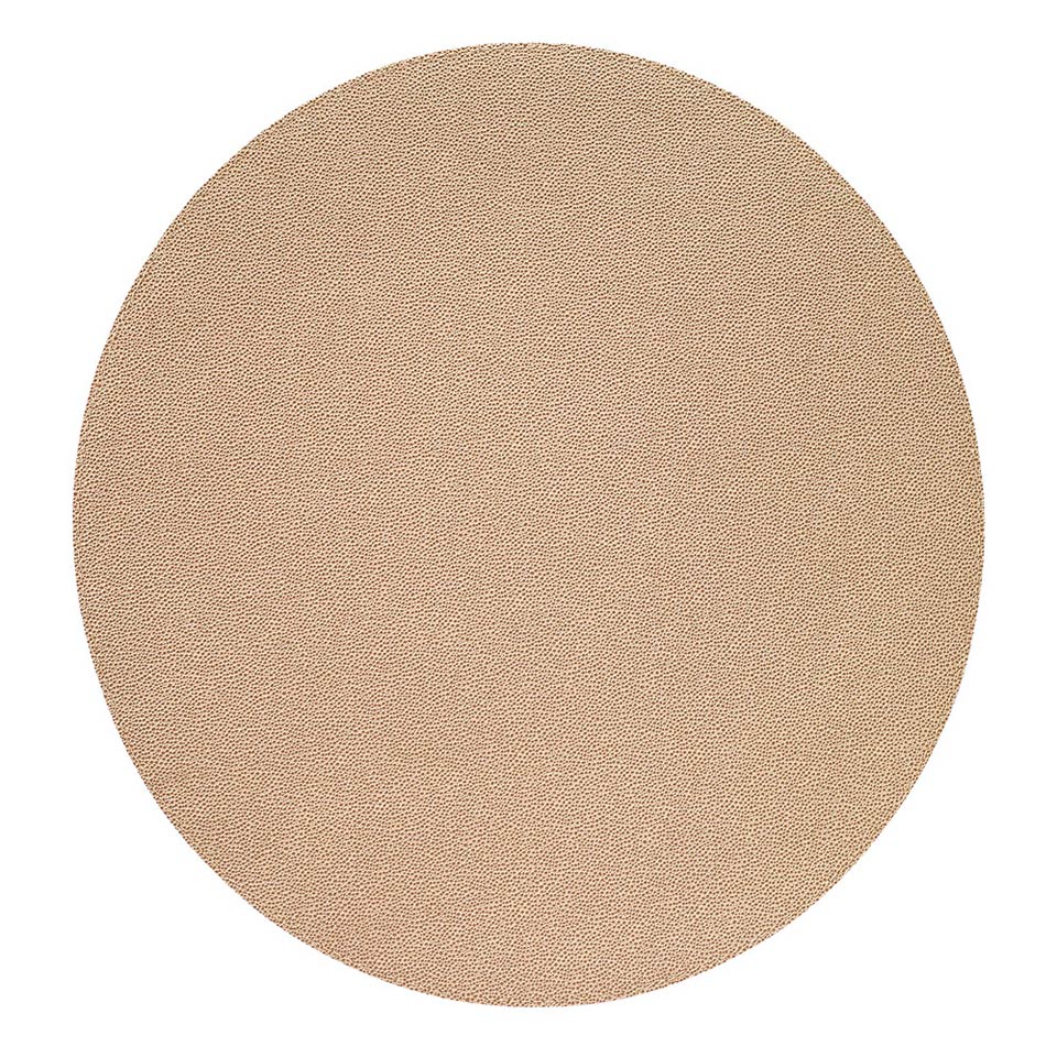 Bodrum Skate Rose Gold Round Easy Care Placemats Set of 4