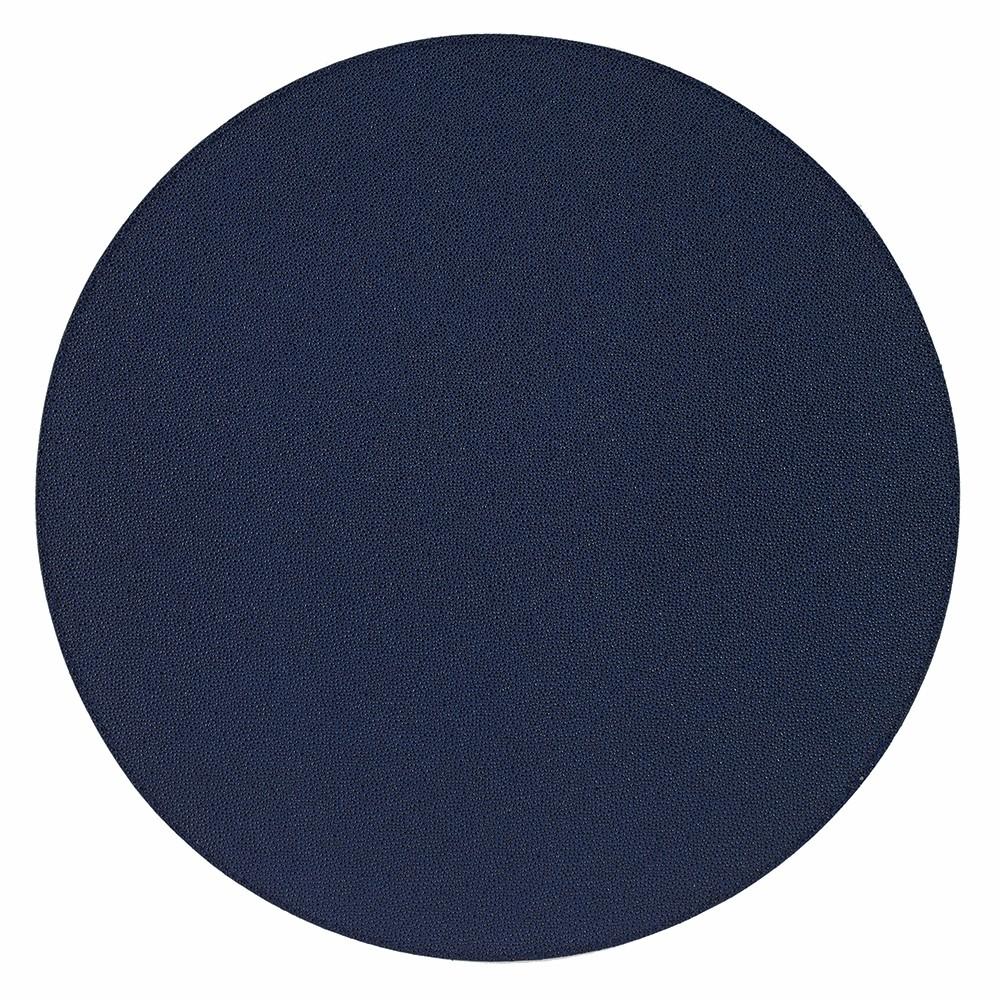 Bodrum Skate Navy Blue Round Easy Care Placemats Set of 4