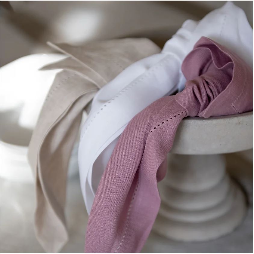 St Geneve Nicola Linen Table Linens | J Brulee Home