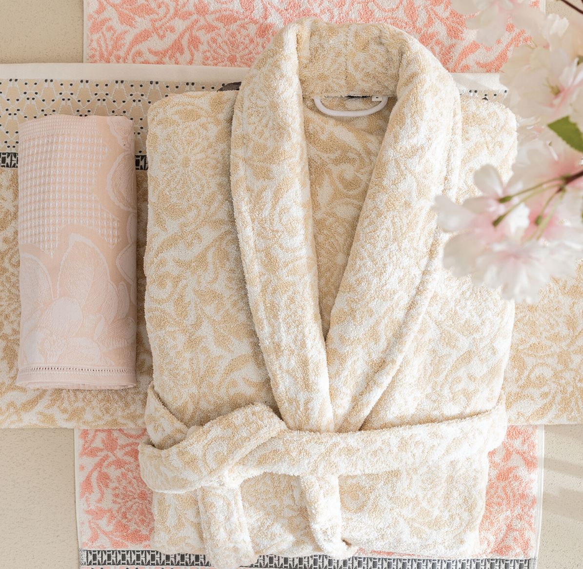 Charme Yellow Bath Robe - Soft, Elegant, and Absorbent Luxury