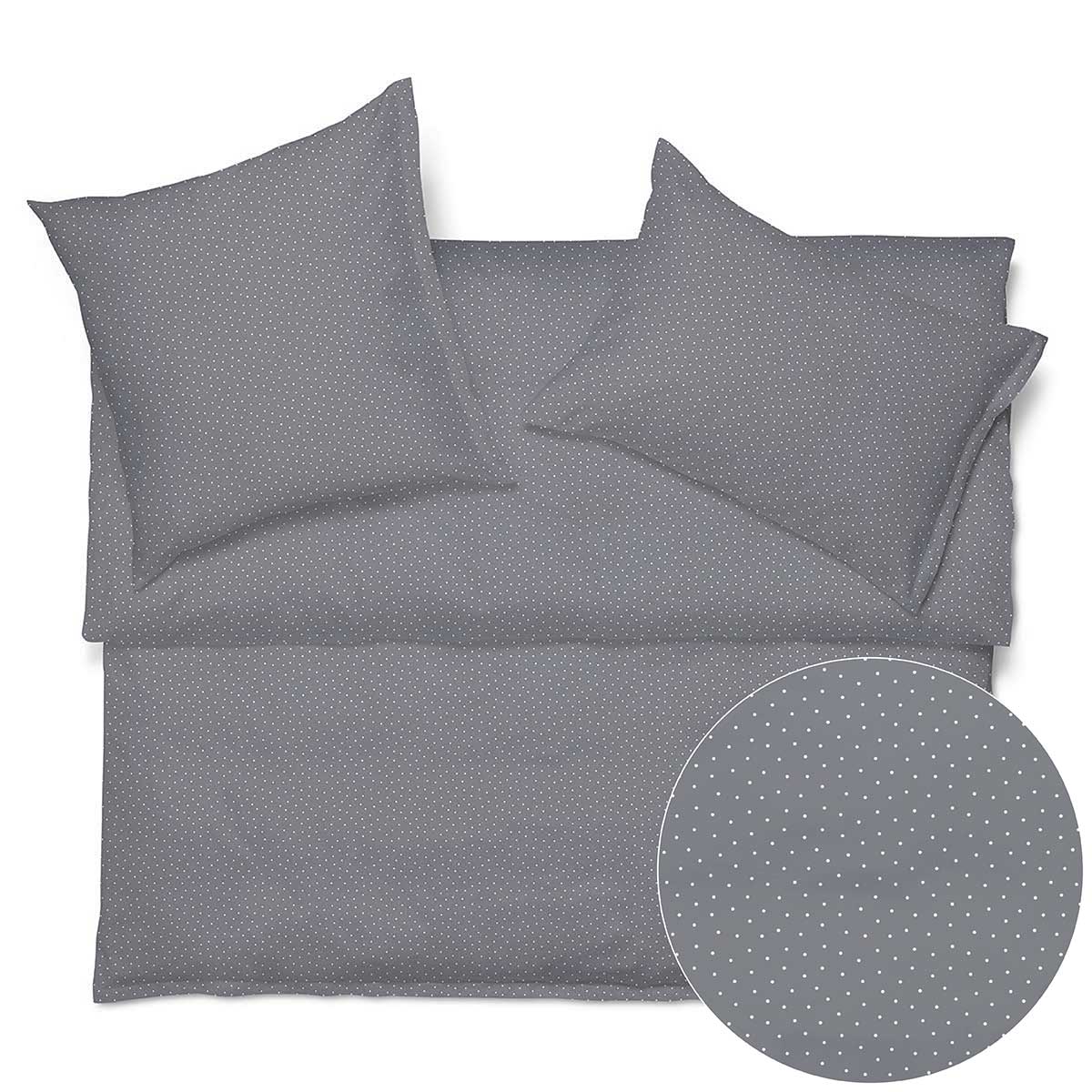 Polka Dot Duvet Covers & Bedding Schlossberg Emily Anthracite