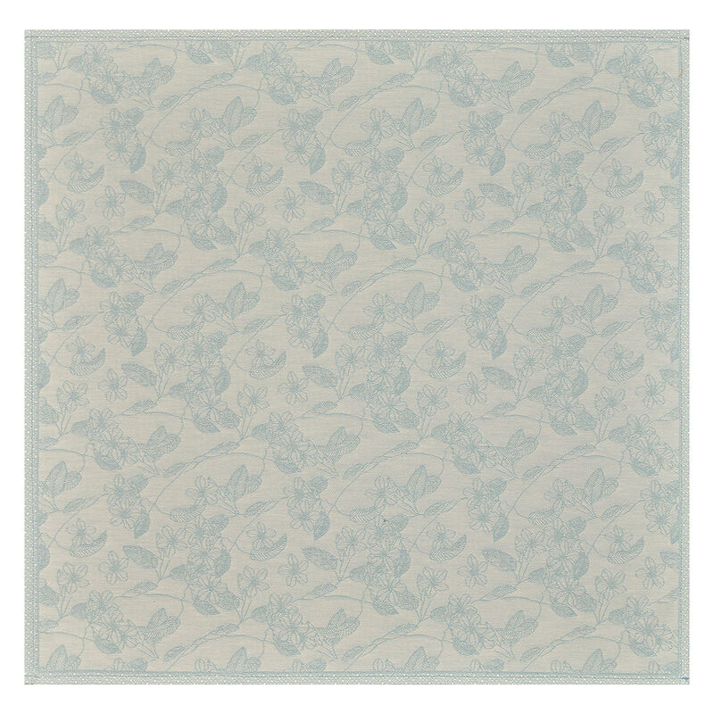 Le Jacquard Francais Essentiel Gravure Blue Cotton Napkins