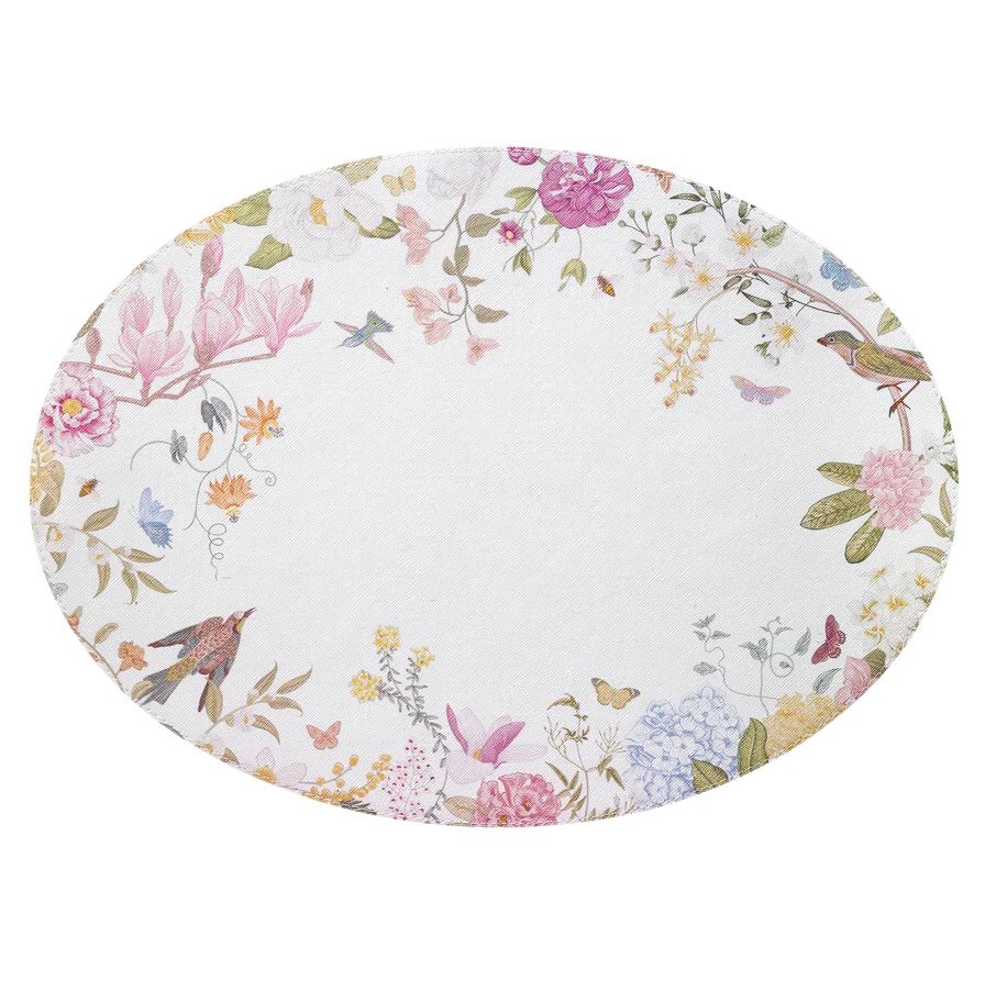Bodrum Botanica Oval Easy Care Placemats Set of 4