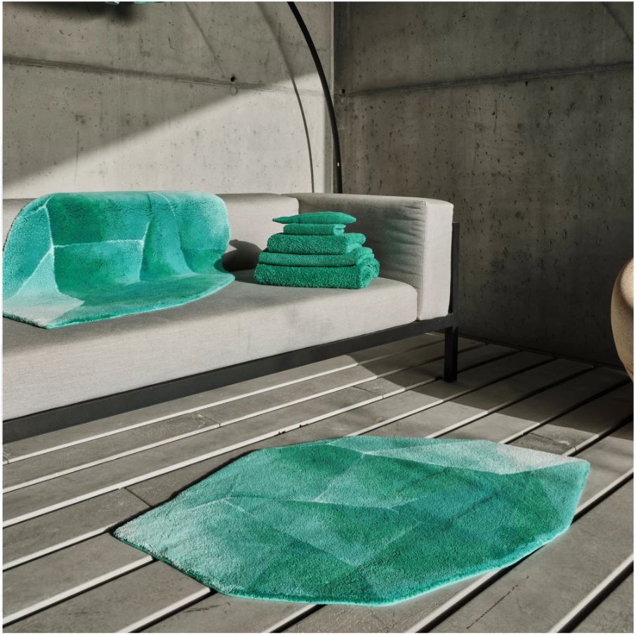 Abyss Habidecor Emerald Bath Rug J Brulee
