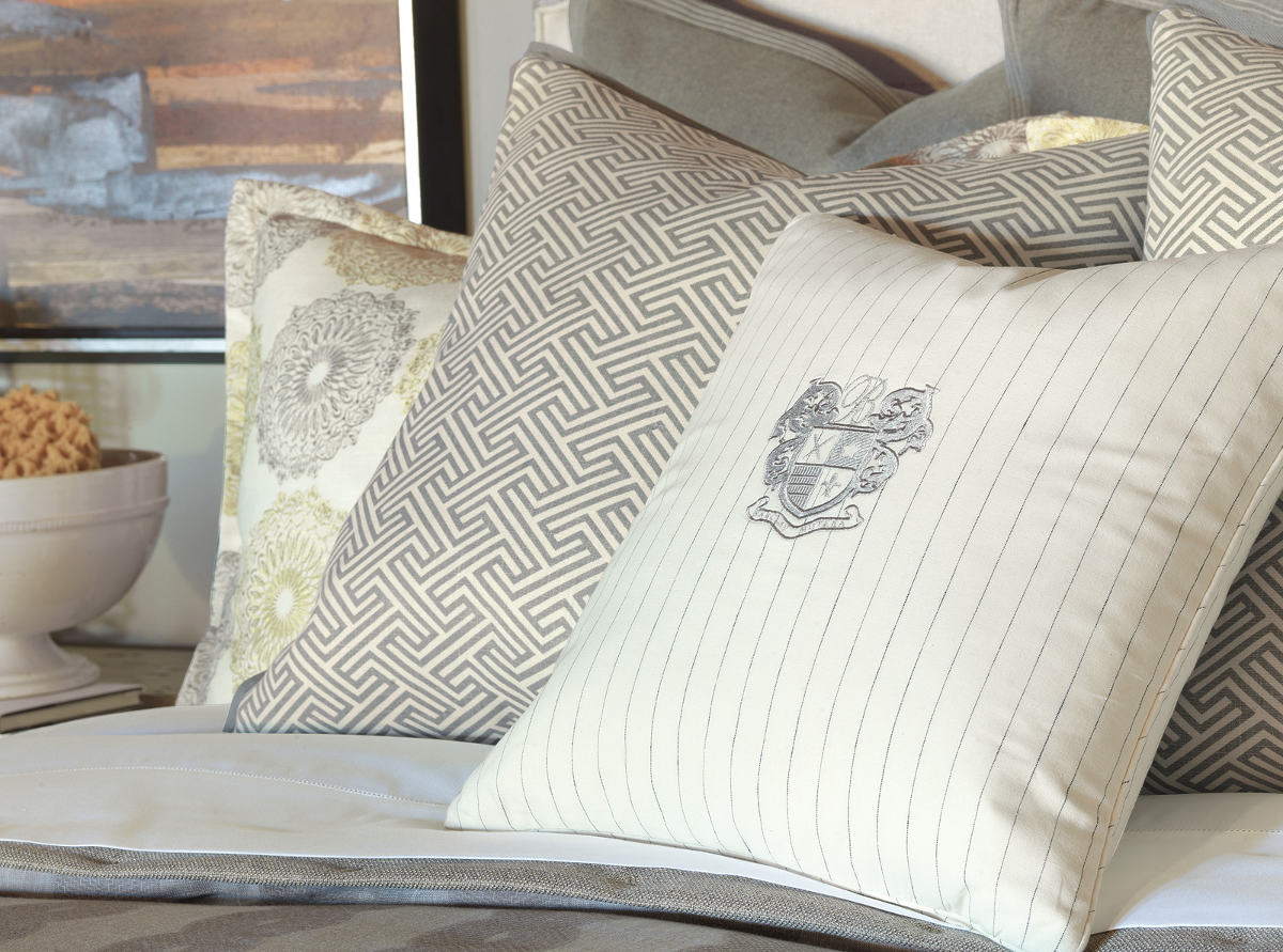 Gray Contemporary Bedding Sets. Barclay Butera Bedding Naples