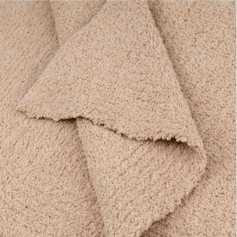 Light Brown Color Throw Blanket Kashwere Teddy J Brulee Home