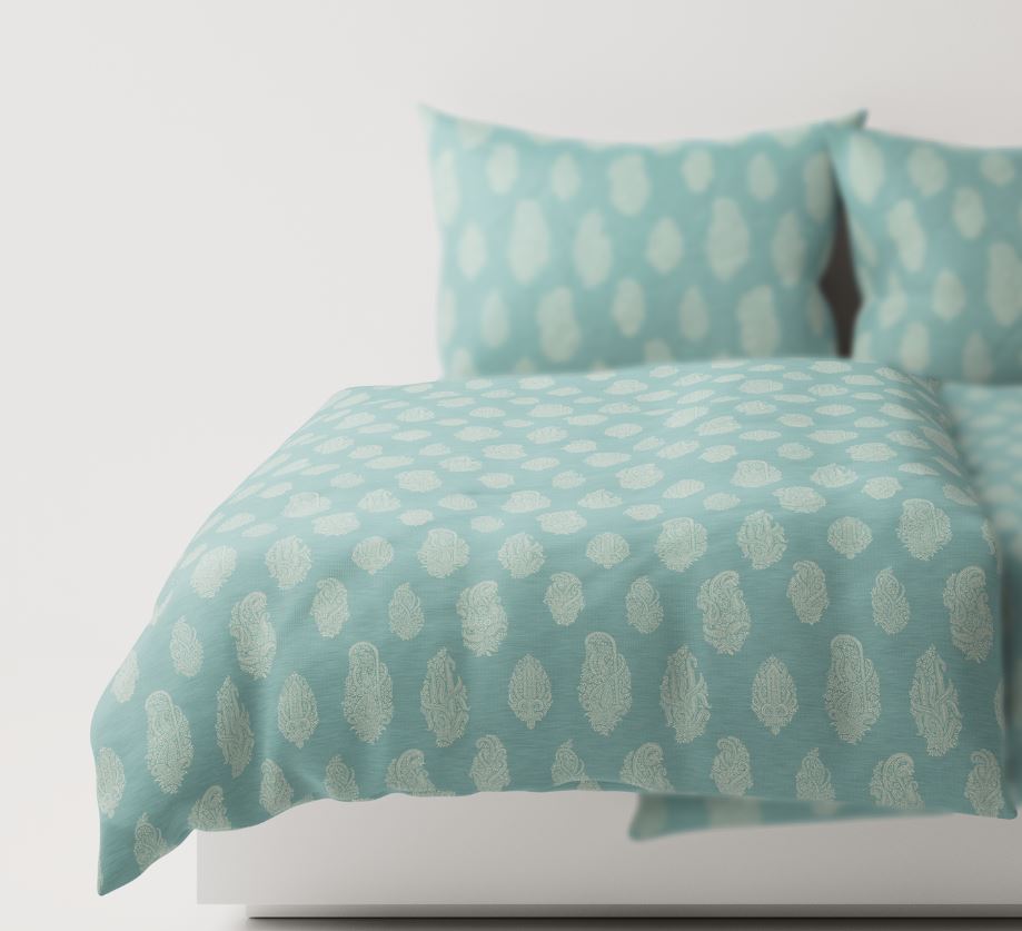 Leitner Qatif Linen Cotton Bedding, Sheets & Tablecloths | J Brulee