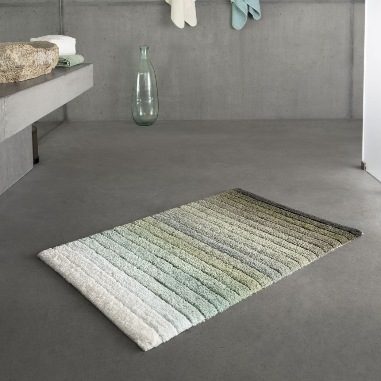 Maior Bath Rug - Striped Cotton Luxury from Portugal