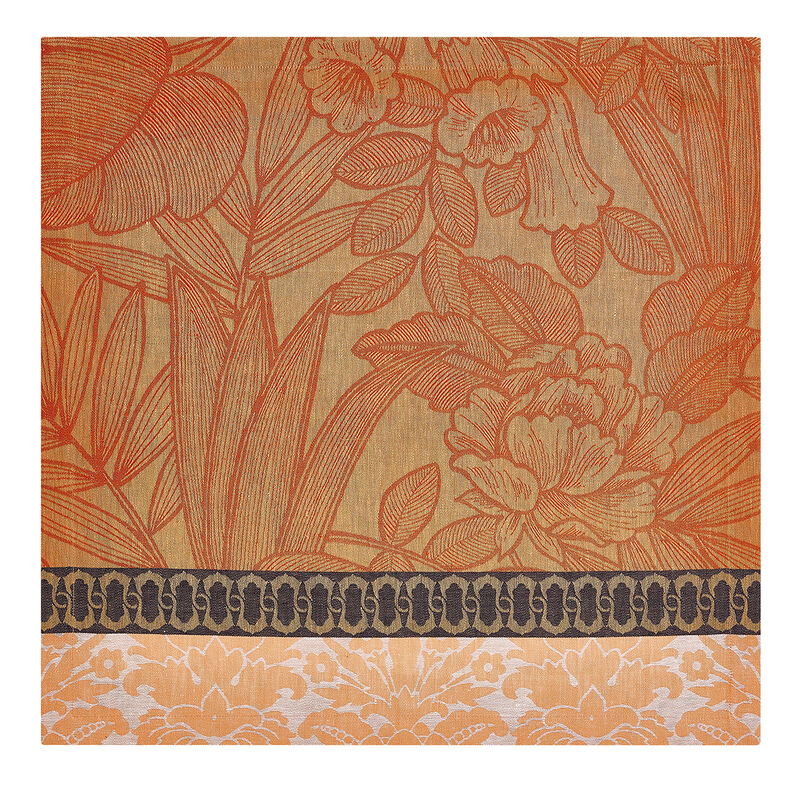 Jacquard Français Escapade Tropicale Linen Table Runner main image 1