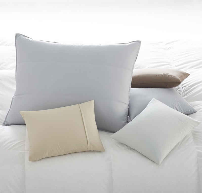 Scandia Down Quilted Travel Pillow Case J Brulee Home