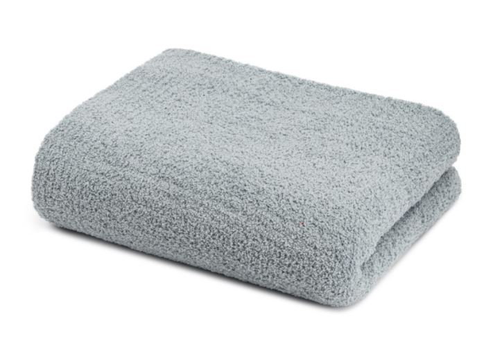 Blue Color Throw Blanket Kashwere Silver Blue J Brulee Home