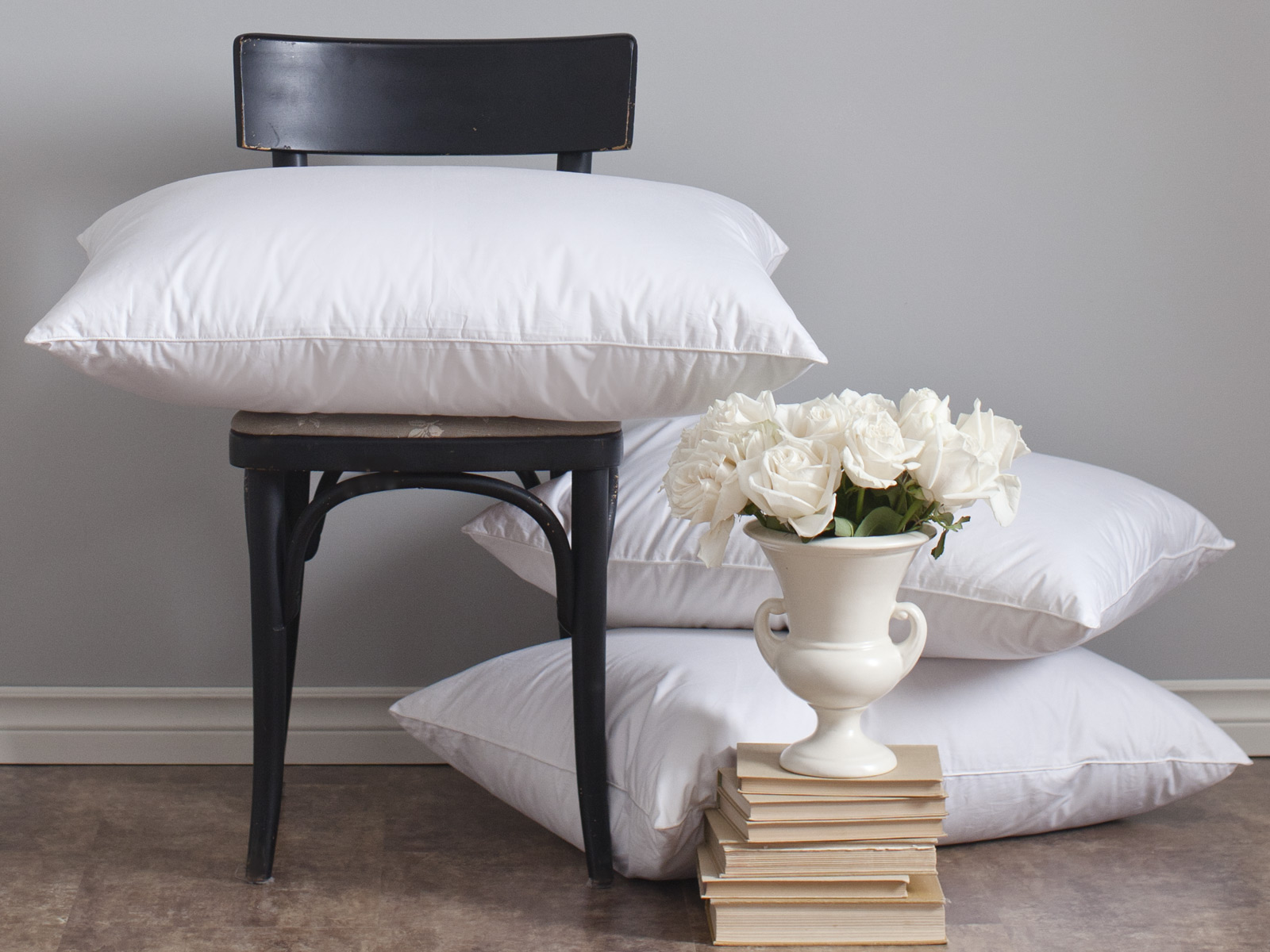 St. Geneve Laroche Canadian White Duck Down Pillows