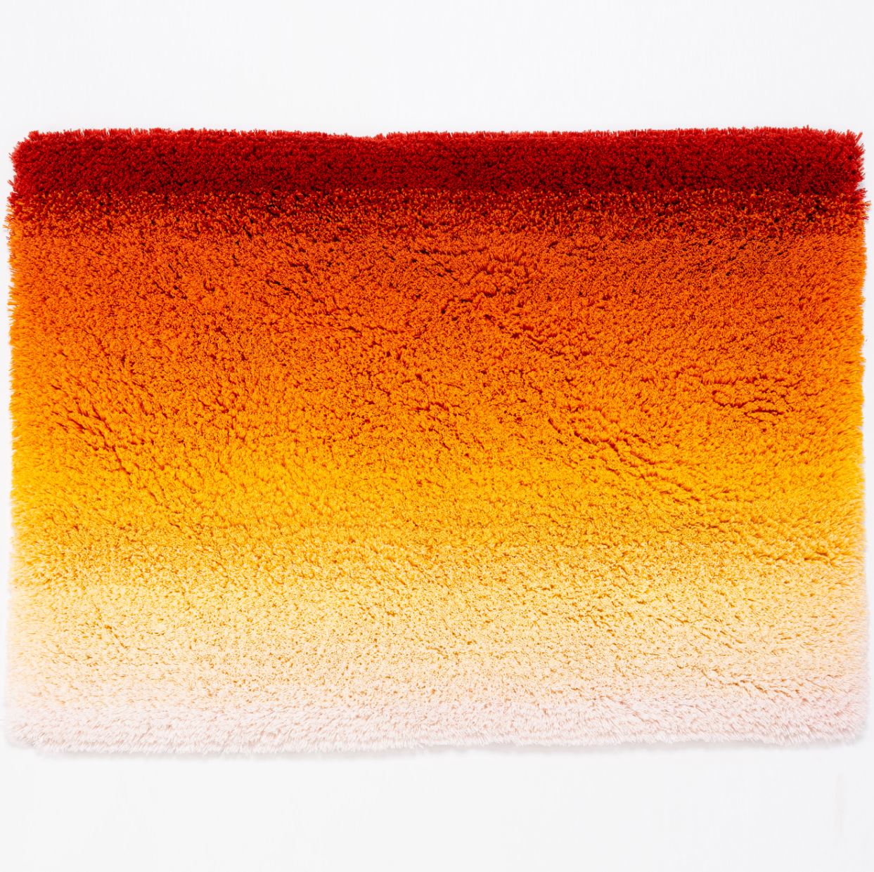 Abyss Rugs Dynamic Rugs Aurore Carmin Bath Rug - Vibrant & Plush Luxury