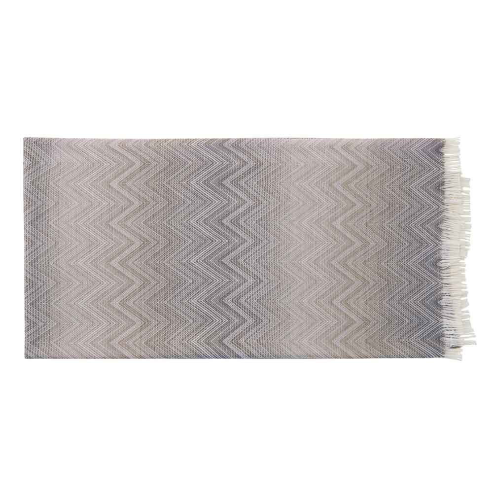 Missoni Timmy Brown and Tan Throw Blanket Color 481