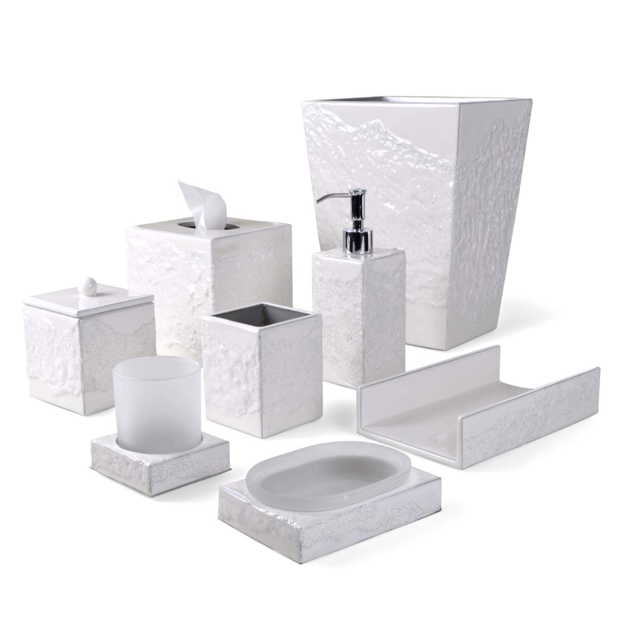 Mike & Ally Brut Textured Bath Collection