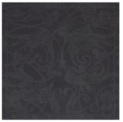 Le Jacquard Francais Tivoli Onyx Floral Table Linens