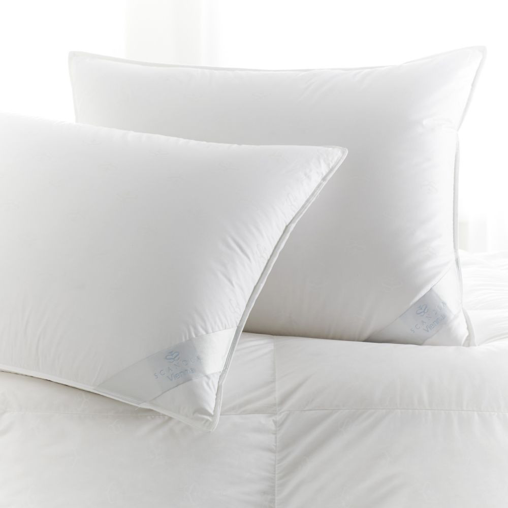 Scandia Down Vienna Pillows 750 Fill Power Polish White Goose Down