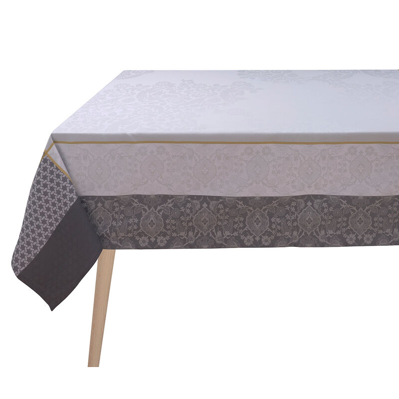 Nappe Le Jacquard Français Voyage Iconique - 173x318 Cm, 100% Coton, Vert, Neuve Avec étiquettes