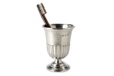 Match Pewter Impero Toothbrush Cup