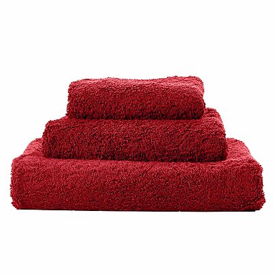 Abyss Super Pile Towels Lipstick Red Color 552