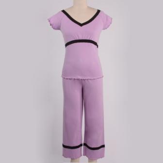 Uppsee Daisies Glamee Short Sleeve Pajamas, 3 colors
