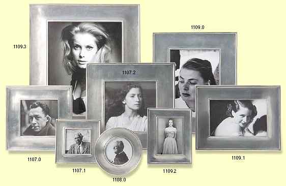 Match Pewter Lombardia Pewter Picture Frame Collection