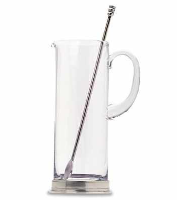 Martini Pitcher & Stirrer by Match Pewter