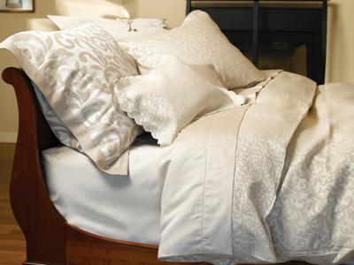 SDH The Purists Jasmine Linen Cotton Sheets, Bedding