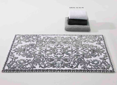 Abyss Habidecor Perse Platinum Bath Mat Rugs