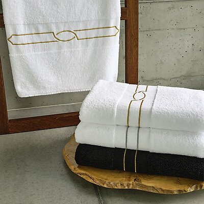 Abyss Habidecor Cluny Embroidered Towels