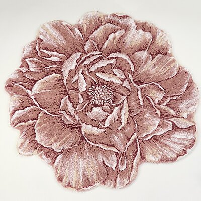 Abyss Habidecor Damas Floral Bath Rug