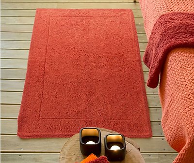 Abyss Double Bath Tub Mat - Tangerine (614)