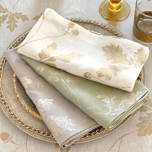 Bodrum Acorn Table Linens