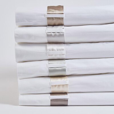 Ann Gish Cotton Sateen Banded Sheets