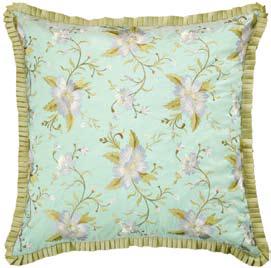 Pine Cone Hill Pillow - Marie Aqua