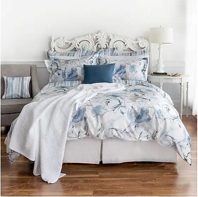 St Geneve Celine French Blue Floral Bedding