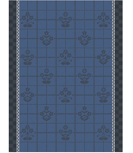 Le Jacquard Francais Lulu Luce Blue Cotton Tea Towel