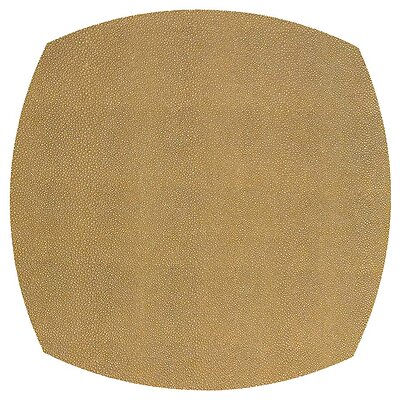 Bodrum Stingray Gold Elliptic Easy Care Place Mats - Set of 4