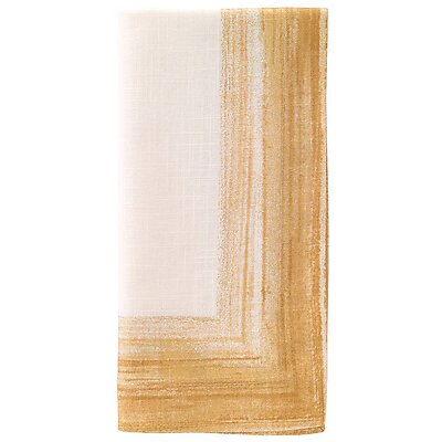 Bodrum Cornice Light Gold Napkins - Set of 4